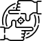 Cybersecurity and security posture icon