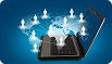 Professional managed IT support staff working in New York