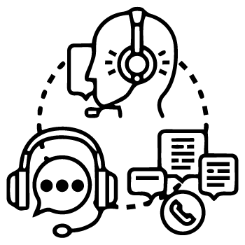 Benefits of 24/7 after-hours IT answering support icon for call desk coverage