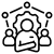 Team strength icon for certified software architects and IT technicians in the USA