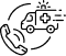 Emergency IT support icon for rapid response server and network recovery in the UK
