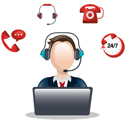 24/7 IT help desk support team providing round-the-clock assistance