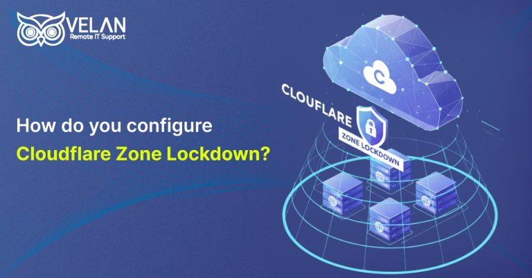 How do you configure Cloudflare Zone Lockdown?