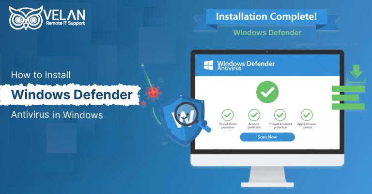 How to Install Windows Defender Antivirus in Windows